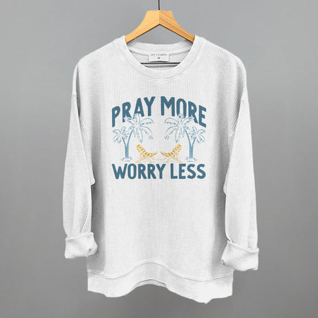 Pray More Worry Less Palm Trees