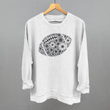 Floral Football Grey
