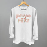 Pause And Pray Floral