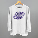 Floral Football Purple
