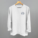 Crab Doodle (Navy Blue) (Left Chest)