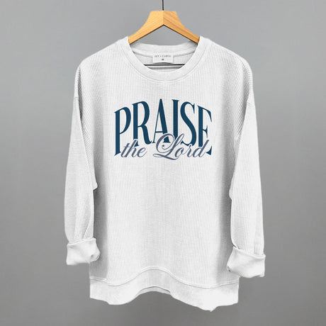 Praise The Lord Blue Script