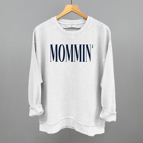 Mommin' Blue Text