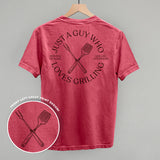 Just A Guy Who Loves Grilling (Back Print)