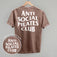 Anti Social Pilates Club (White) (Back Print)