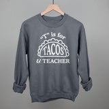 T is for Tacos and Teacher (Red and Green)