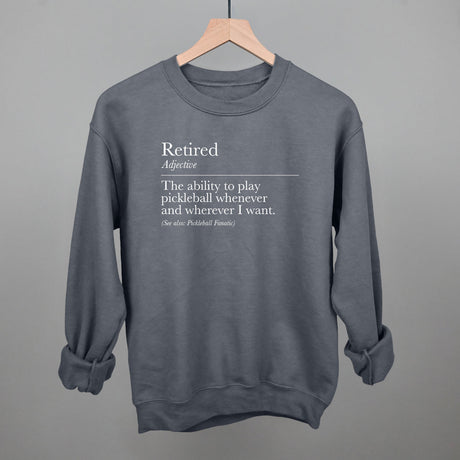 Retired Definition (Pickleball)