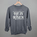 He Is Not Here For He Has Risen (Cream)