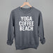 Yoga Coffee Beach (White)