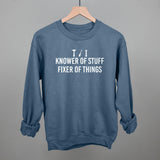 Knower Of Stuff, Fixer Of Things
