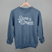 Stars & Stripes White Script