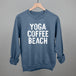 Yoga Coffee Beach (White)