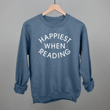 Happiest When Reading (White)