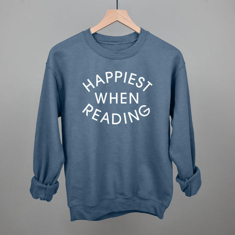 Happiest When Reading (White)