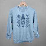 Blue Floral Surfboards