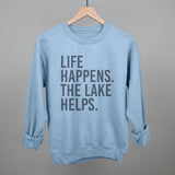 Life Happens. The Lake Helps.