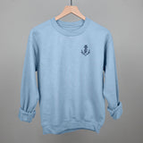 Anchor Doodle (Navy Blue) (Left Chest)