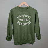 Happiest When Reading (White)