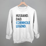 Husband Dad Cornhole Legend