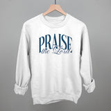 Praise The Lord Blue Script