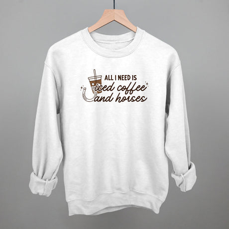 All I Need Is Iced Coffee And Horses