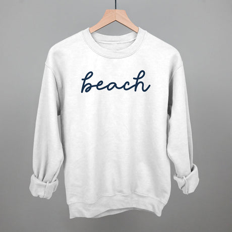 Beach (Blue Script)