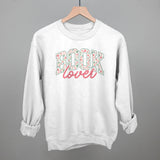 Book Lover Floral Arch + Script