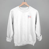 American Flag With Bow (Left Chest)