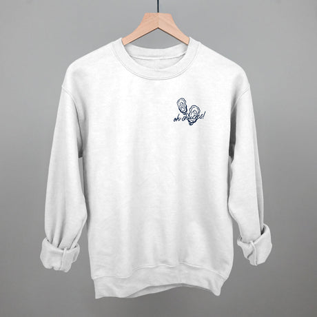 Oh Shucks Oysters (Navy Blue) (Left Chest)