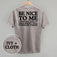Be Nice To Me Toddler Argument (Back Print)