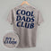 Cool Dads Club Blue (Back Print)