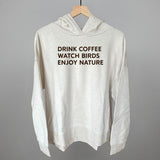 Drink Coffee Watch Birds Enjoy Nature