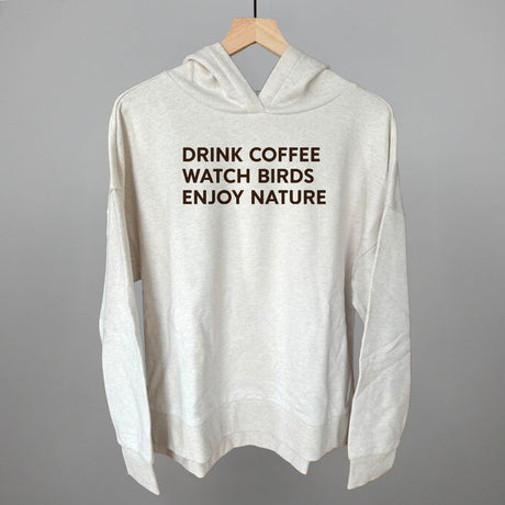 Drink Coffee Watch Birds Enjoy Nature