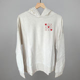 Tic Tac Toe Red Hearts (Left Chest)