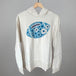 Floral Football Blue