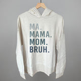 Ma Mama Mom Bruh Blue Gradient Text