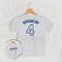 Birthday Boy Varsity #4 (Kids Back Print)