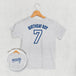 Birthday Boy Varsity #7 (Kids Back Print)