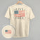 Live Free Flag (Back Print)