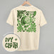 Floral Game Day Green (Back Print)