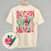 Abstract Floral Teacher Doodle (Back Print)