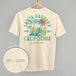 Santa Barbara, CA Surf The Sun (Back Print)
