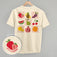 Fruit Grid Doodles (Back Print)