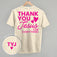 Thank You Jesus For Everything (Back Print)