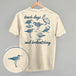 Beach Days And Birdwatching (Back Print)