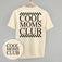 Cool Moms Club Checkered (Back Print)