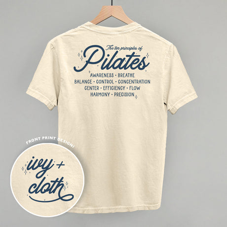 The 10 Principles Of Pilates (Back Print)
