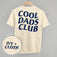 Cool Dads Club Blue (Back Print)