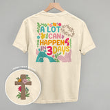 A Lot Can Happen In 3 Days (Back Print)