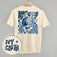Floral Game Day Blue (Back Print)